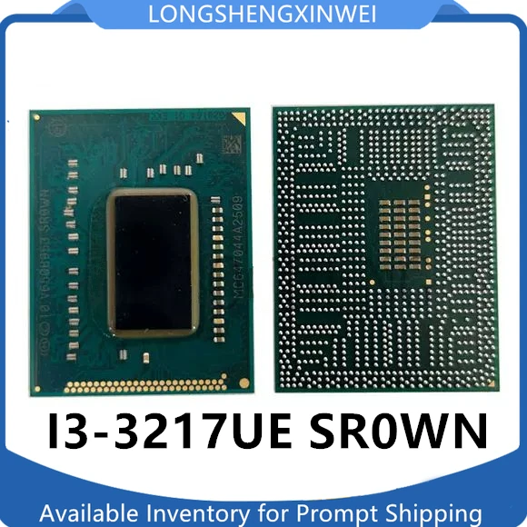 1PCS New Original I3-3217UE SR0WN SROWN Third generation CPU industrial control motherboard CPU IC Chip in Stock