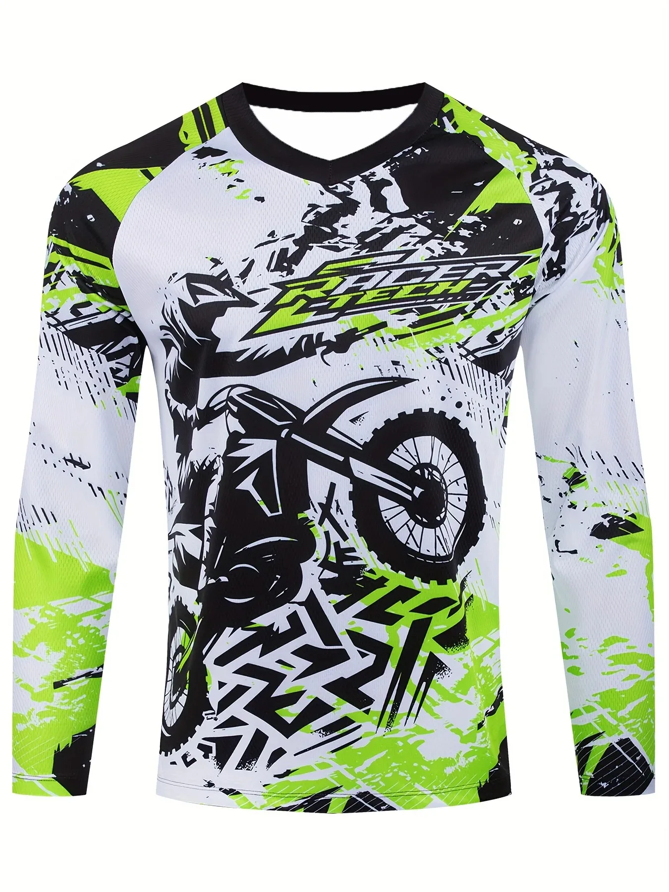 Mountain Biking Sport - Camisa de Ciclismo Masculina Respirável para