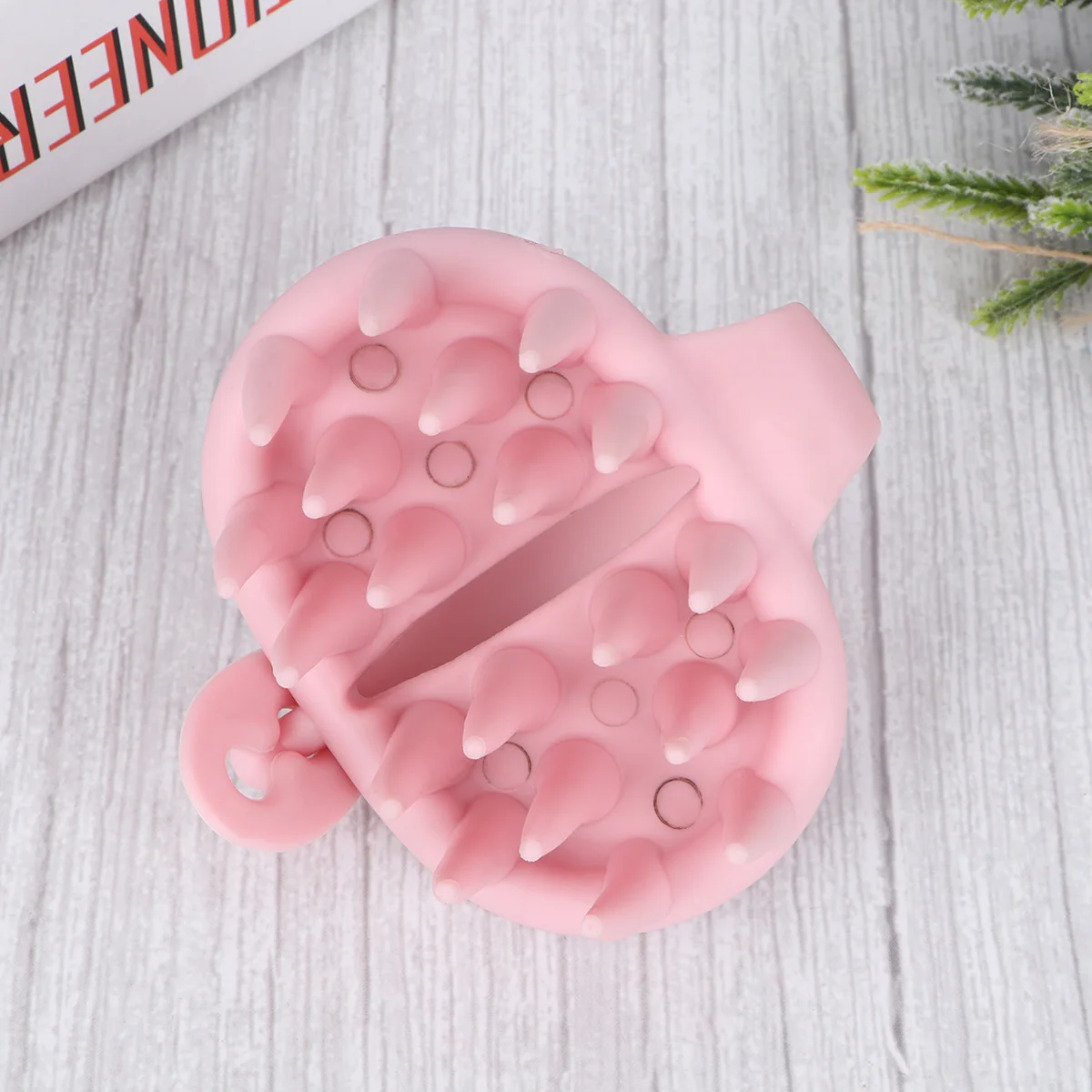 

Premium Silicone Scalp Massager Brush Portable Hair Washing Comb For Shampoo Dandruff Control All Hair Types Multi-Functional