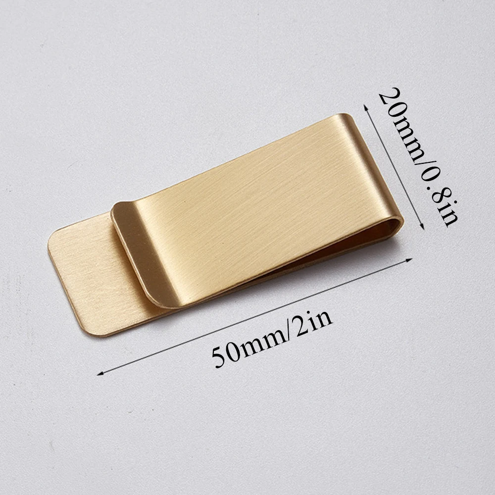 Portable Pen Holder Stainless Steel Ticket Folder High Quality Metal Clip For Note Book Multifunction Pen Clip Office Stationery