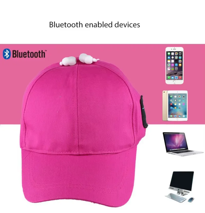 Bluetooth Cap,HD Stereo Bluetooth 4.2 Wireless Bluetooth Speaker hat Wireless Baseball Cap Music Cap Built-in Mic