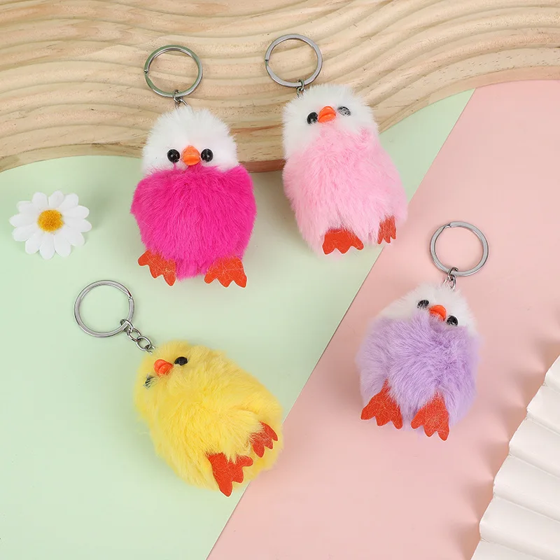 100pcs/lot Wholesale Plush Duck Handbag Pendant Cute Doll Female Yellow Duck Gift,Deposit First to Get Discount much, Pta301