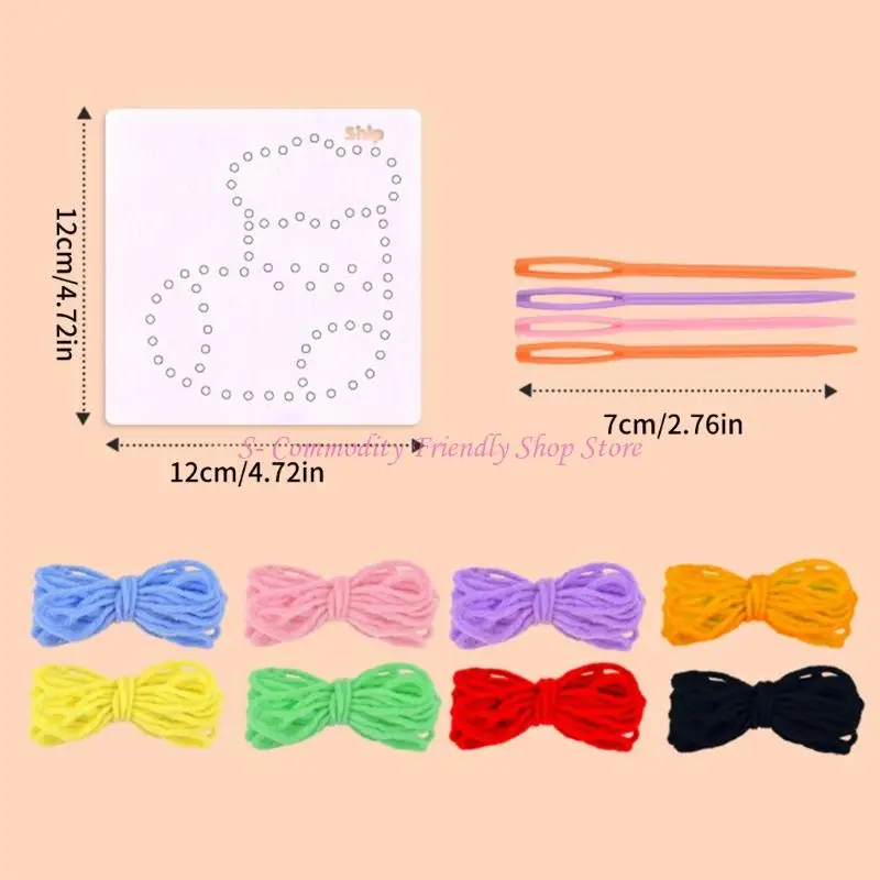 85EAE Wczesne dzieciństwo Projekt szycia kreskówka kreskówka kreskówka