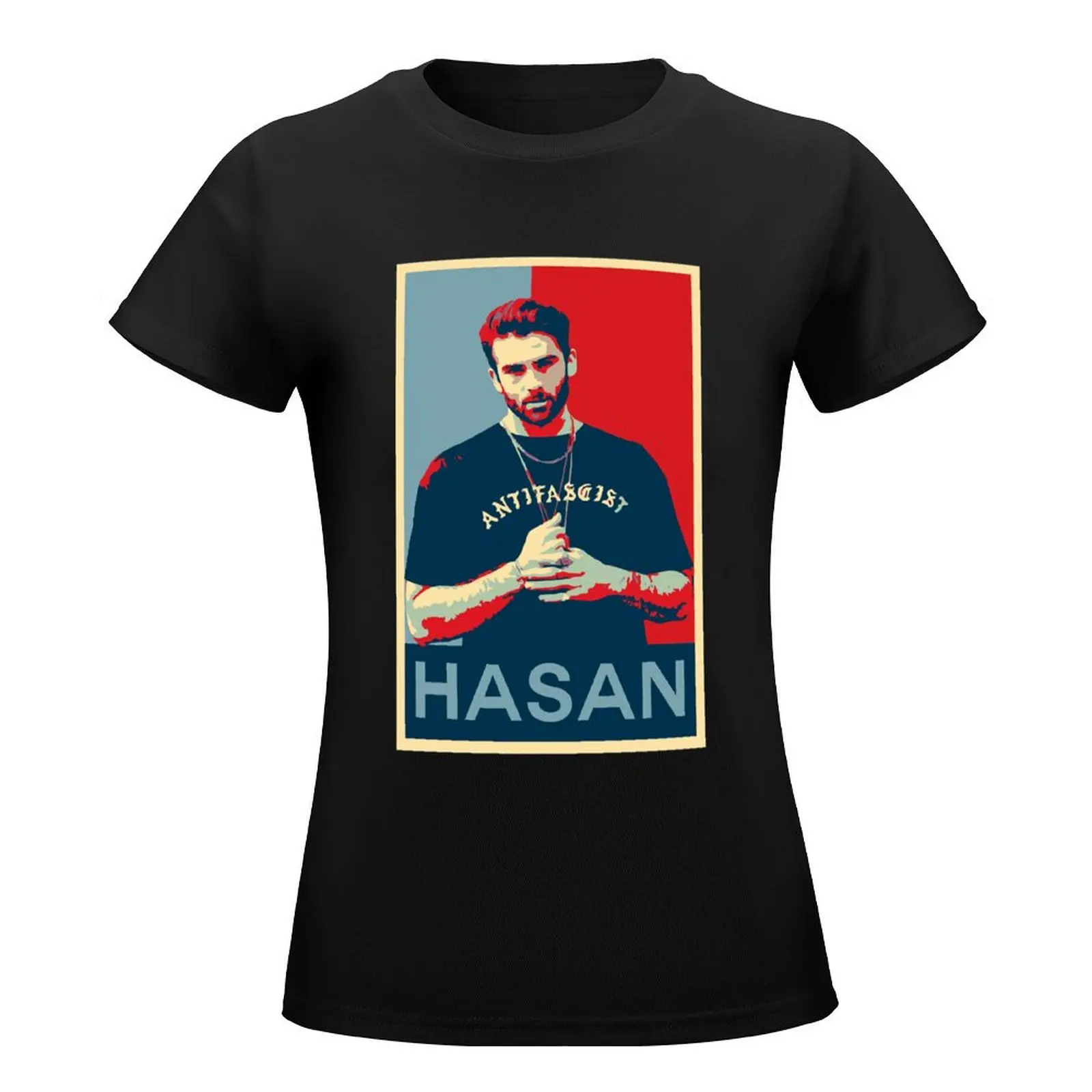 Vintage Hasan Piker Twitch Streamer Awesome Game T-Shirt cute tops graphics korean fashion ariat shirts for Women