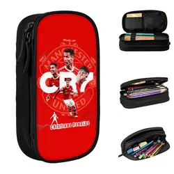 CR7 Cristiano rondos Football Soccer Player accessori Pen Box forniture scolastiche per bambini di grande capacità borsa a matita regalo premio