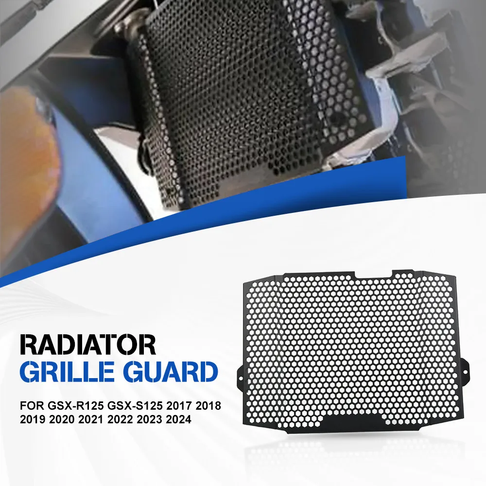 

For Suzuki GSX-R125 GSXR125 GSXS125 GSX-S125 2017 2018 2019 2020 2021 2022 2023 2024 Radiator Guard Protector GSXR GSXS 125
