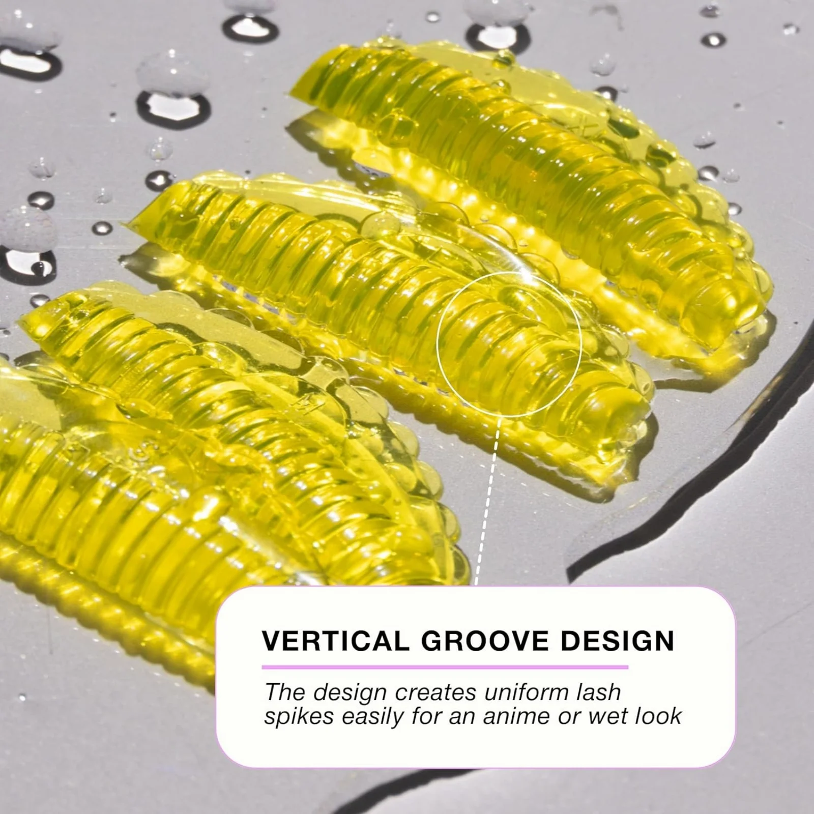 Libeauty C Curl Reusable Silicone Eyelash Perm Rod Sticky Lashes Rod Shield Lifting 3D Eyelash Accessories Makeup Tool