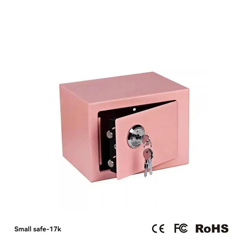 

Сейф 17k, небольшой бытовой механический ключ, мини-прикроватная тумбочка, полностью стальной настенный вход, сейф для гардероба