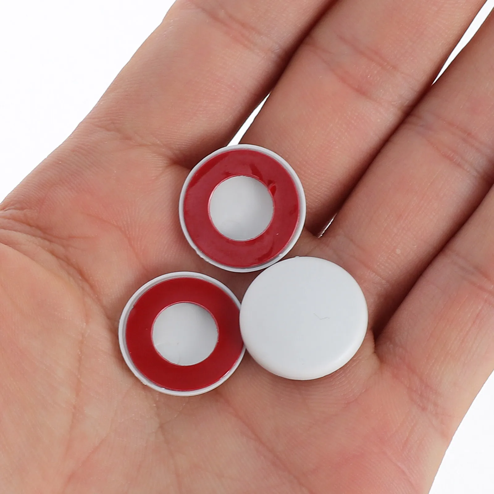 

12Pcs Car Door Screw Cover Caps Plastic Self-Adhesive Protection for Vehicle Bolt Covers Auto Interior Modification Decorative