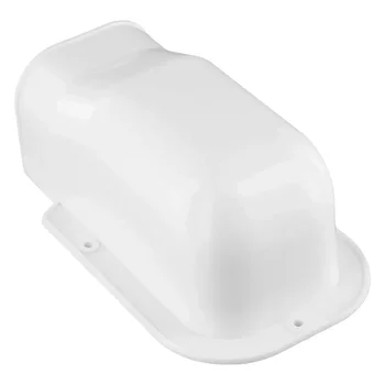 屋内接続ライン用のPVC壁入力キャップ,取り付けが簡単,白いエンドキャップ,耐候性,白