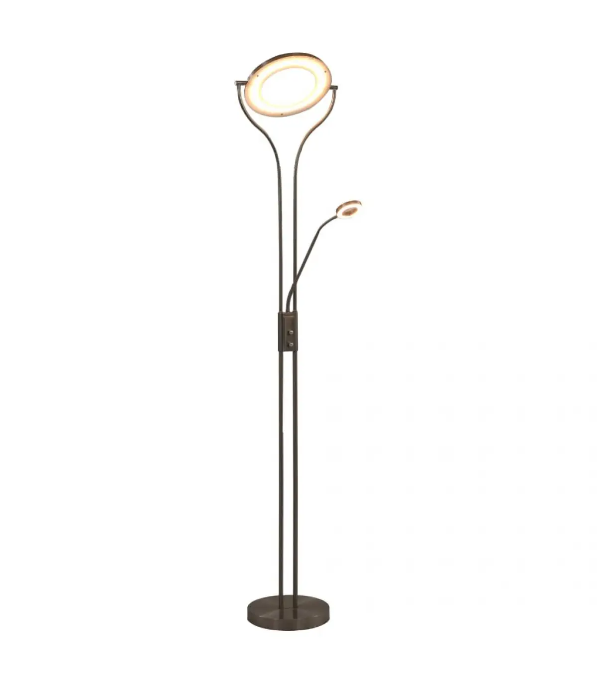 18 W 180 cm silver adjustable floor lamp lamps