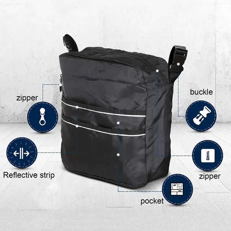 Wheelchair Bag Rollator Accessories Bag Large Tote Accessory To Hang On Back Transport Storage Travel Backpack For Men Women