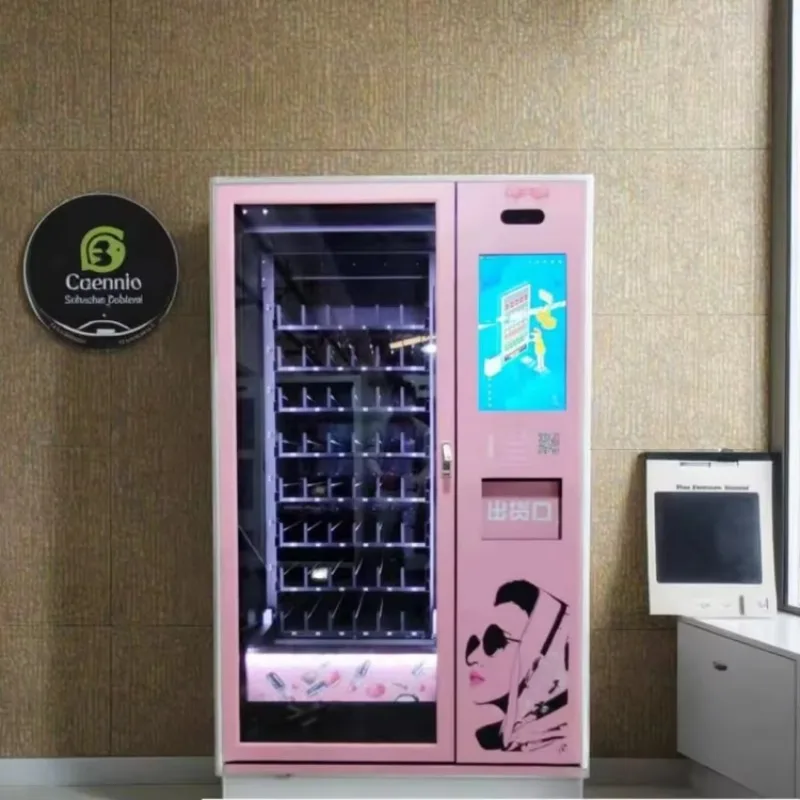 

Custom Sticker Beauty Vending Machine Touch Screen Eyelash Machine Vending Machine Intelligence System