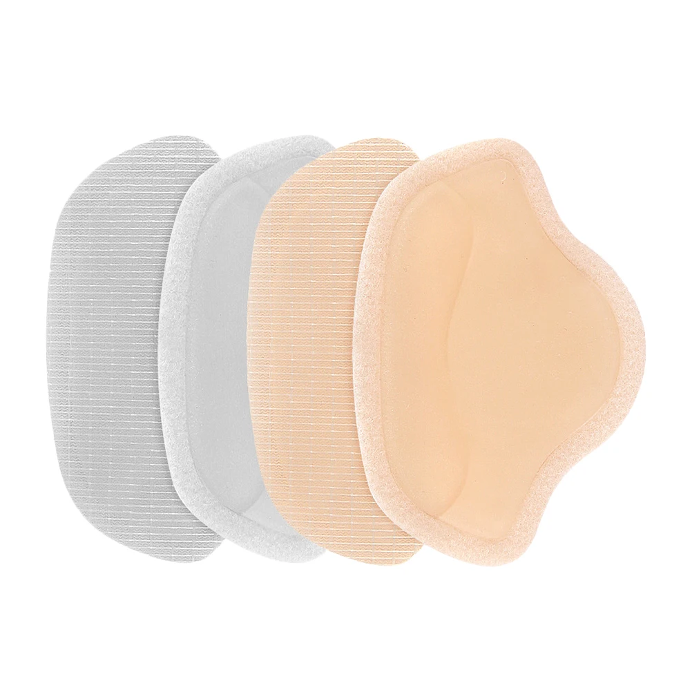 

2 Pairs Comfortable Cushions Wear-Resistant Heel Protectors Shoe Inserts For Women Heel Liners Foot Accessories For High Heels