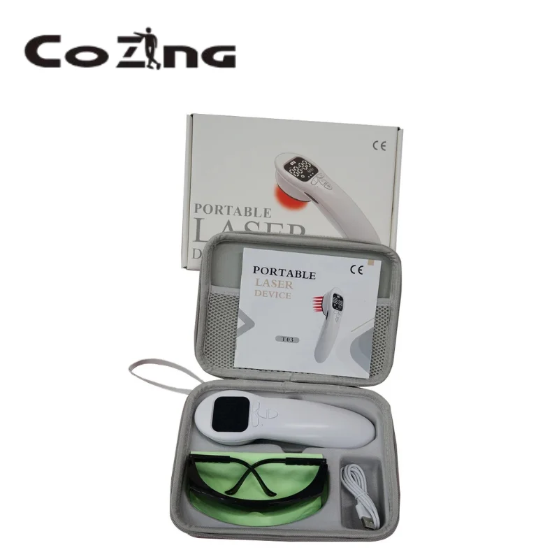 

Handheld 650nm+808nm Laser Therapy Device: Arthritis & Muscle Pain Relief for Home Use