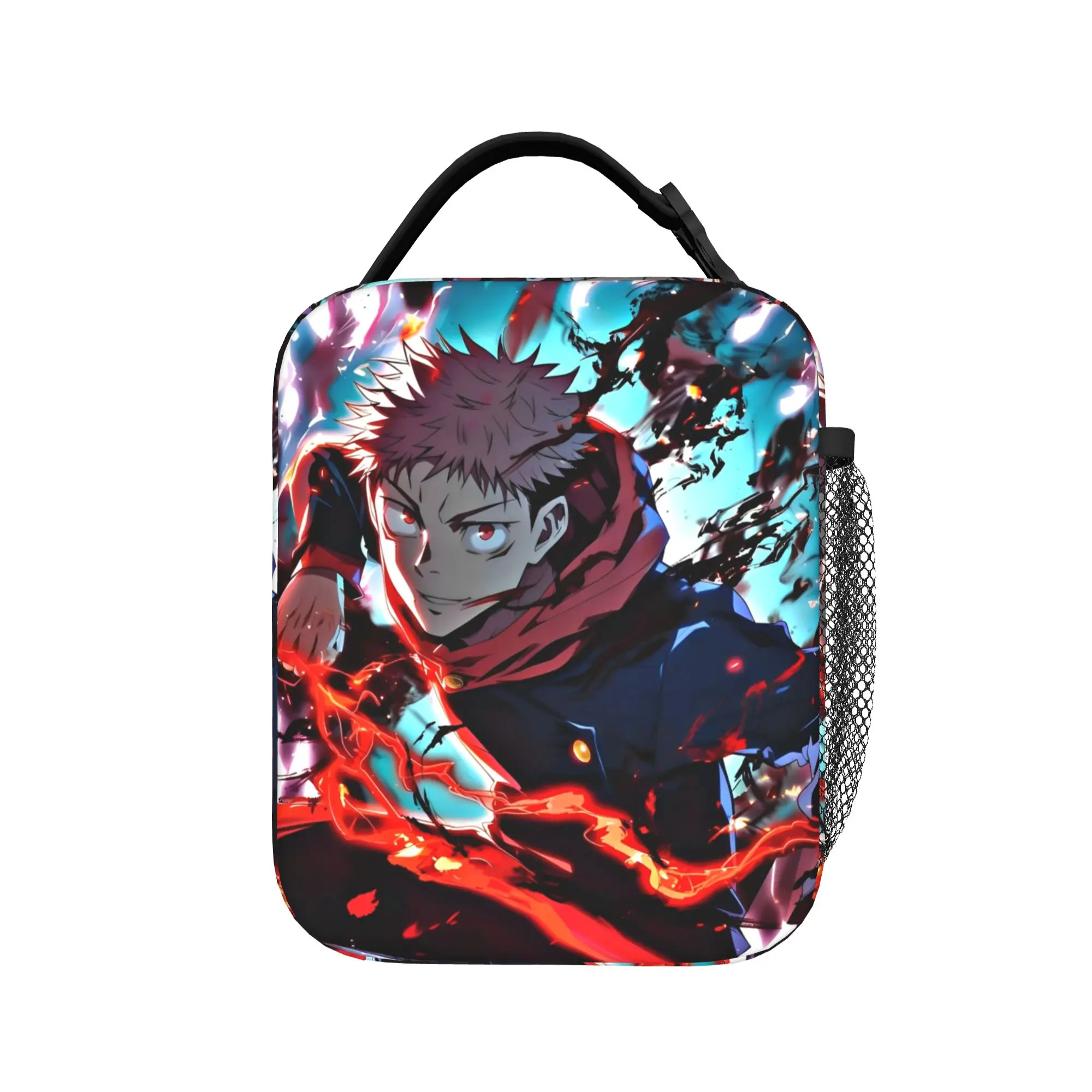 Yuji Itadori From  Insulated Lunch Bag Leakproof Jujutsus Kaisens Anime Reusable Thermal Bag Tote Lunch Box College  Travel