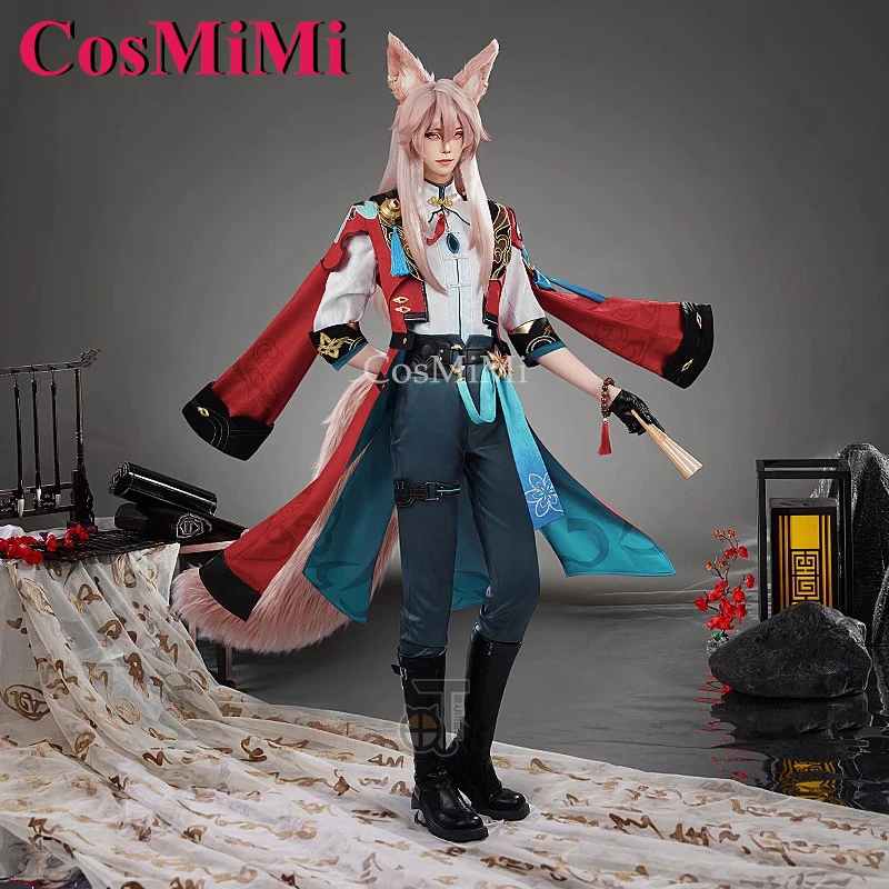Cosmimi heißes Spiel Honkai: Star Rail Jiaoqiu Cosplay Kostüm Mode Uniform voller Satz Unisex Karneval Party Rollenspiel Kleidung neu