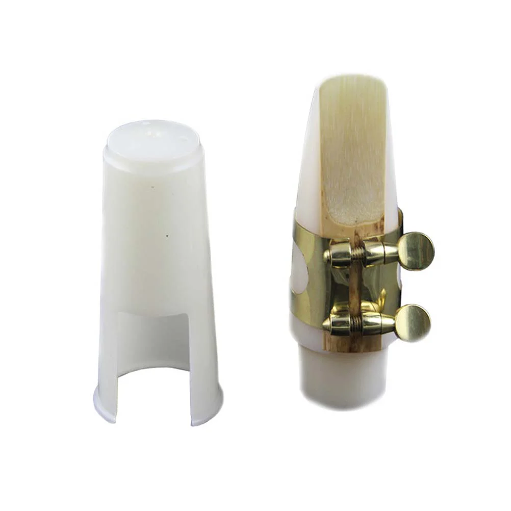 

Replacement Resin Saxo Mouthpiece Alto Saxophone Head Musical Instrument Accessory(White)