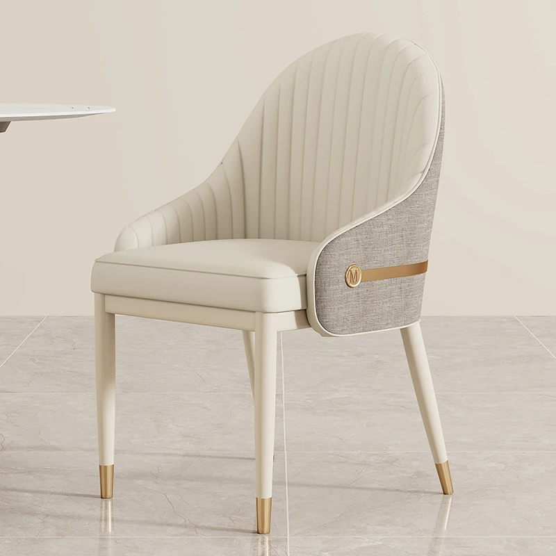 

Nordic Modern Dining Chairs Luxury White Home Comfortable Dining Chairs Aesthetic Bedroom Meubles De Chambre Decoration