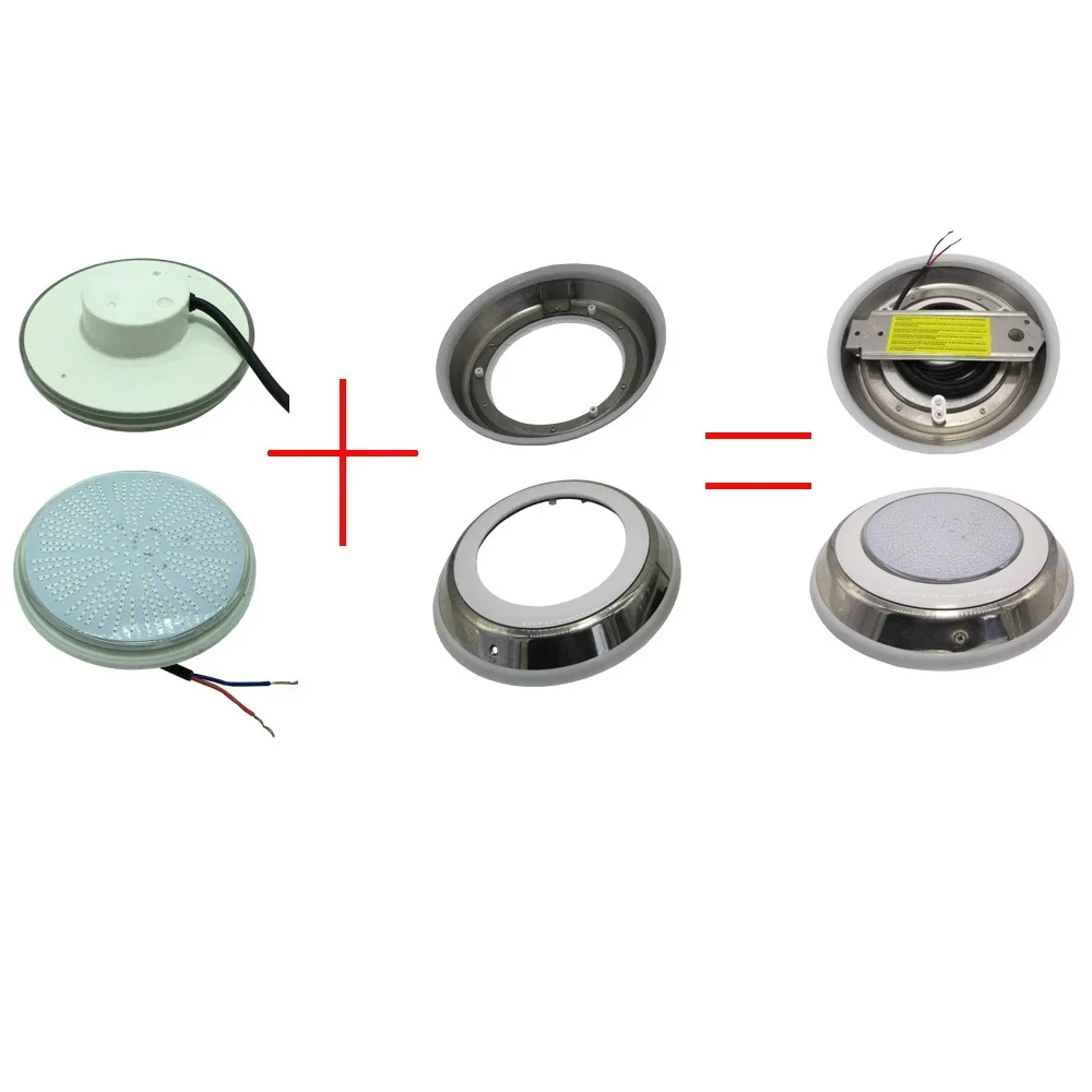 35W RGB LED Swimming Pool Light 24W 42W Resin Filled 30W Underwater Pond Lighting IP68 Multicolor 18W LED Underwater Spotlight