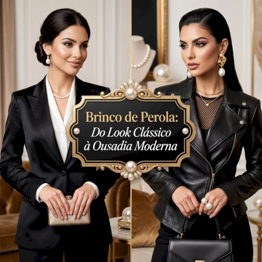 Brinco de Pérola: Do Look Clássico à Ousadia Moderna