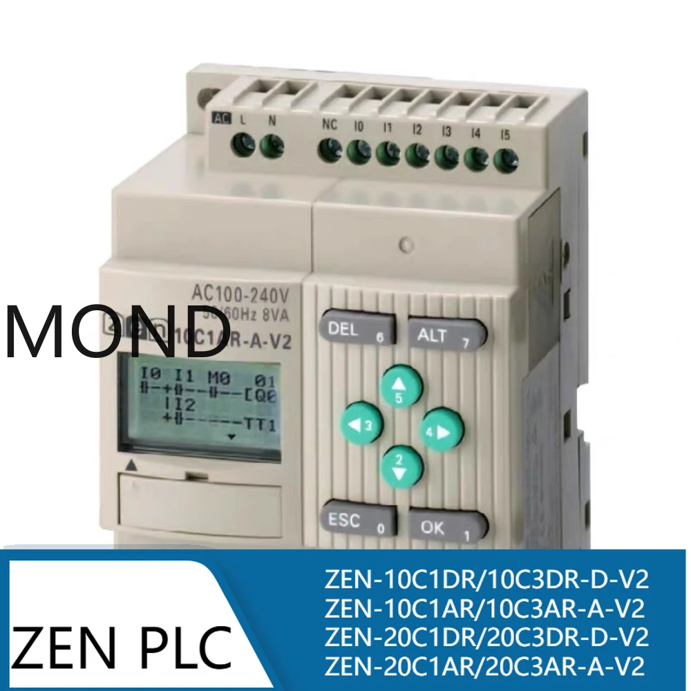 ZEN PLC ZEN-10C1DR-D-V2 ZEN-10C3DR-D-V2 ZEN-10C1AR-A-V2 ZEN-10C3AR-A-V2 ZEN-20C3DR-D-V2 ZEN-20C3AR-A-V2 Used