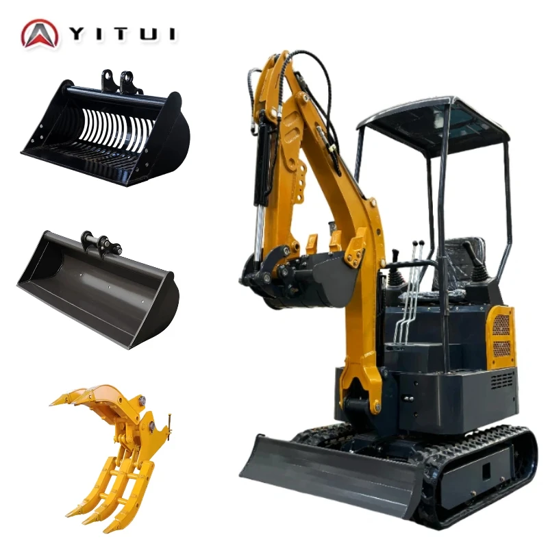 

Mini Excavator Ce Certified Multi-Functional Euro 5 Epa 2.0 Ton Track-Multi-Functional Agricultural Garden Customized