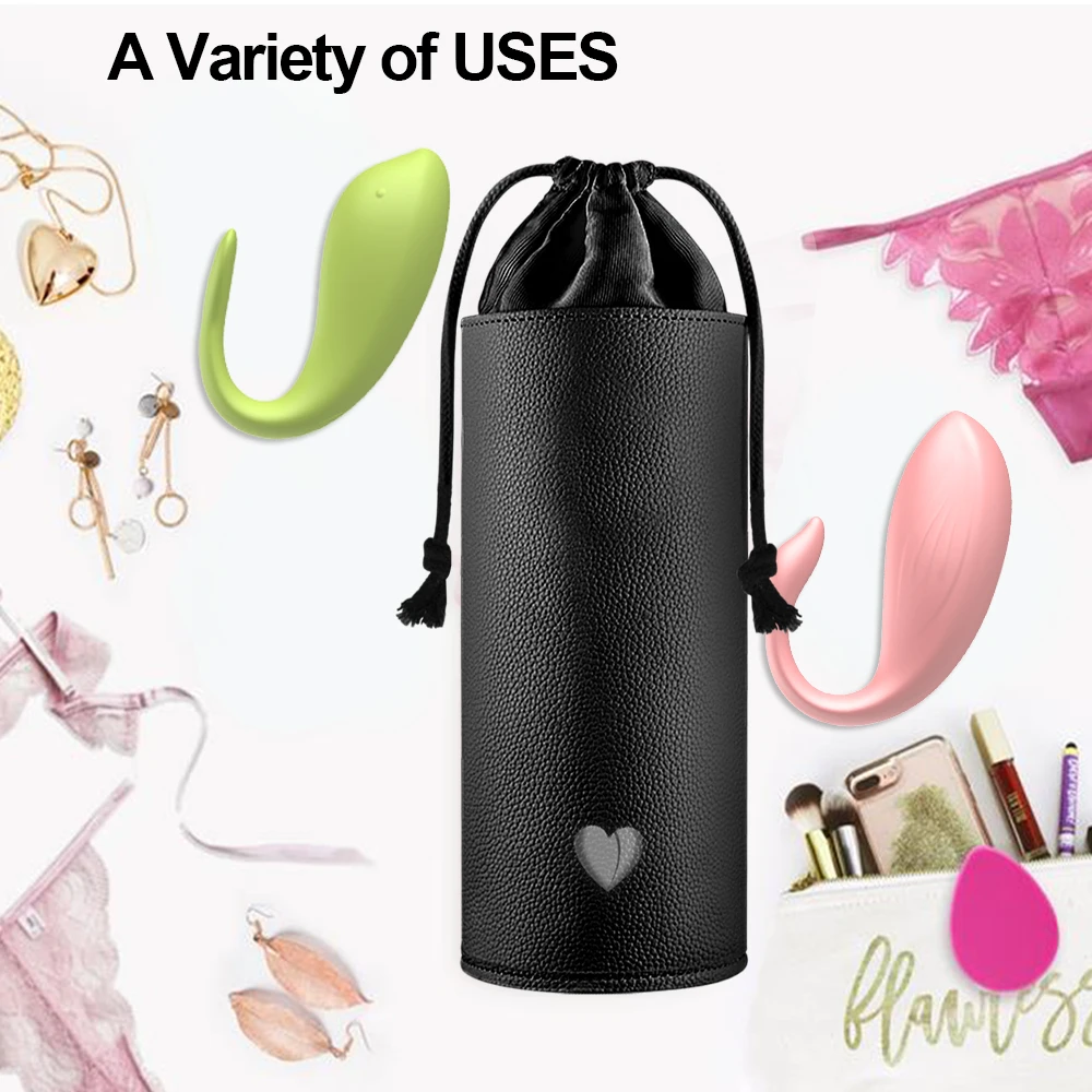 Portable 99% UV Sterilizing Storage Bag for Vibrator Dildo Masturbator Cup Adult Sex Toys Soft Sealable PU Big Space Box