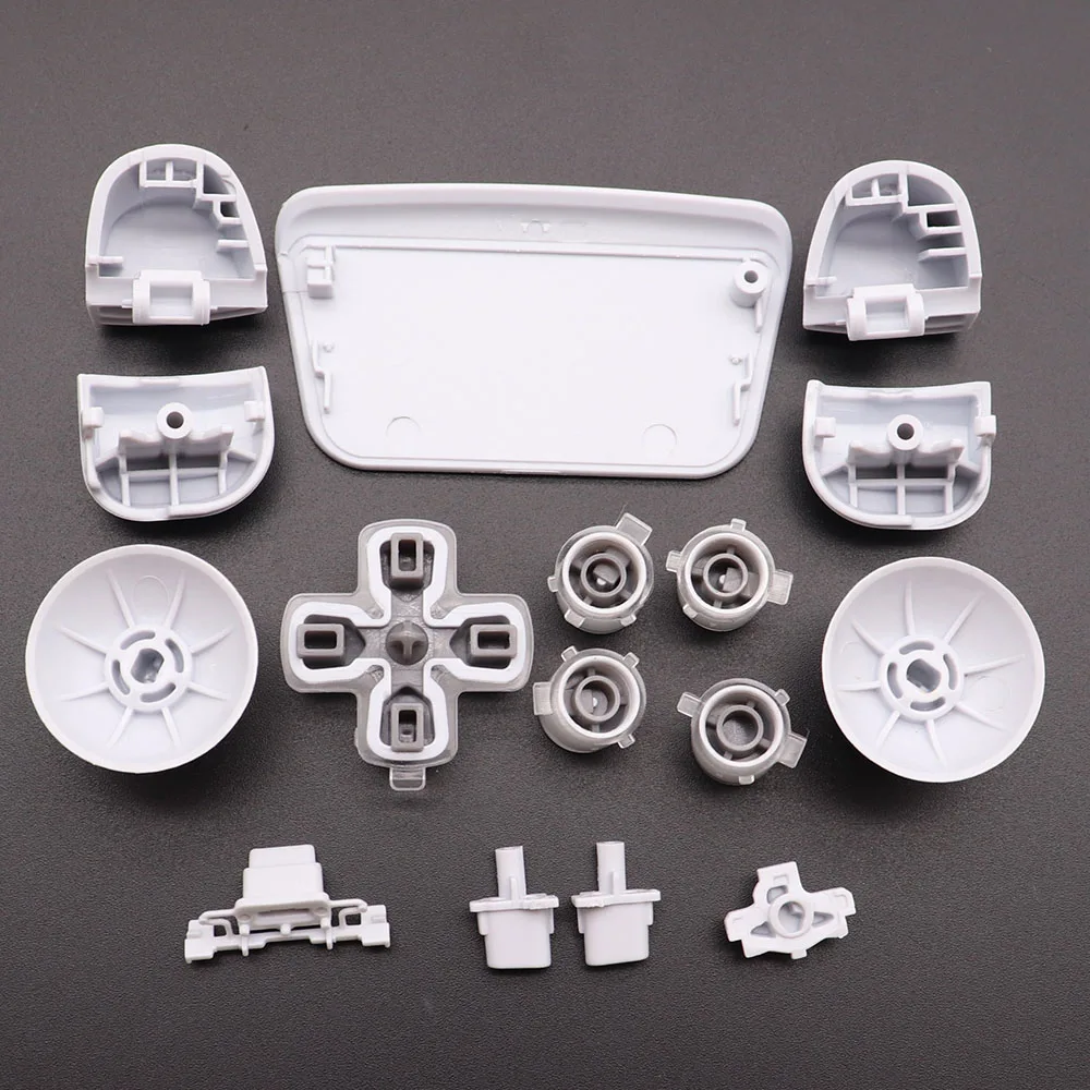 Replacement Buttons Set D-Pad L1 R1 L2 R2 Trigger Button Key Accent Ring For PS5 V2 2.0 BDM-020 Controller