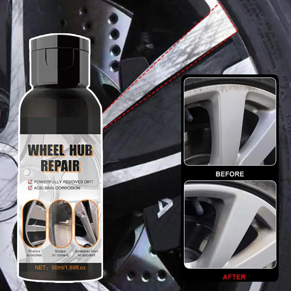 

Car Polisher Paint Cleaner Car Rim Scratch Repair And Wheel Care Repair Scratch Kit Wax Hub Accessories Auto Polishing J6J0