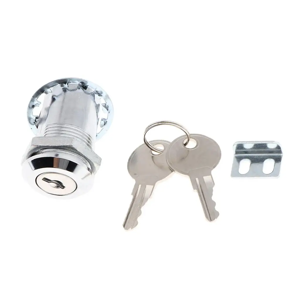 Zinc Alloy Push To Close Latch With Key for Boat and Motorbike Glovebox Lock