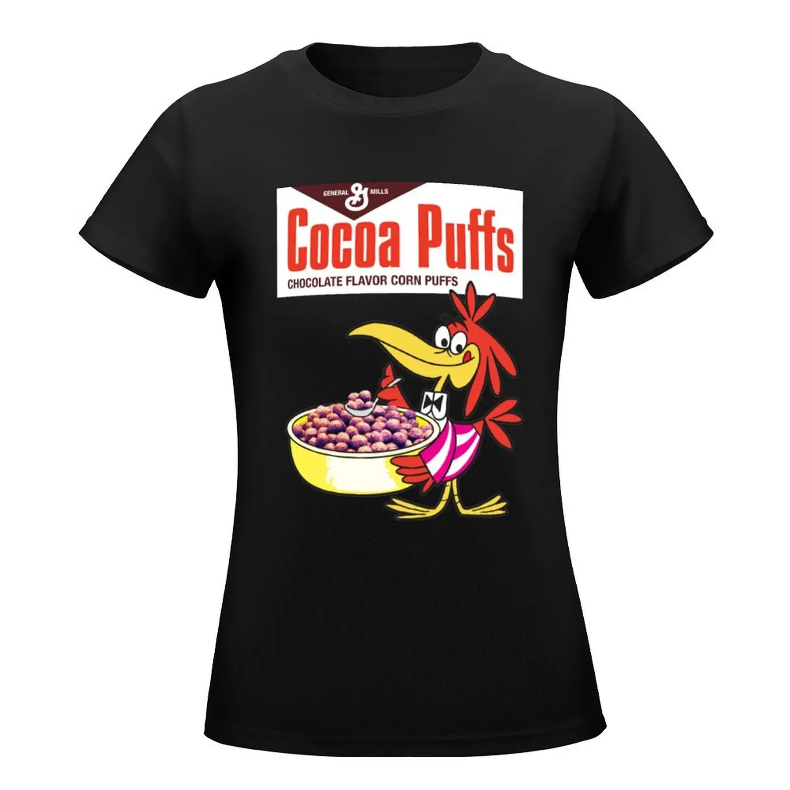 Cocoa Puffs Cocoa Puffs Cereal T-Shirt aesthetic clothes hippie clothes korean fashion tees tight shirts for Women