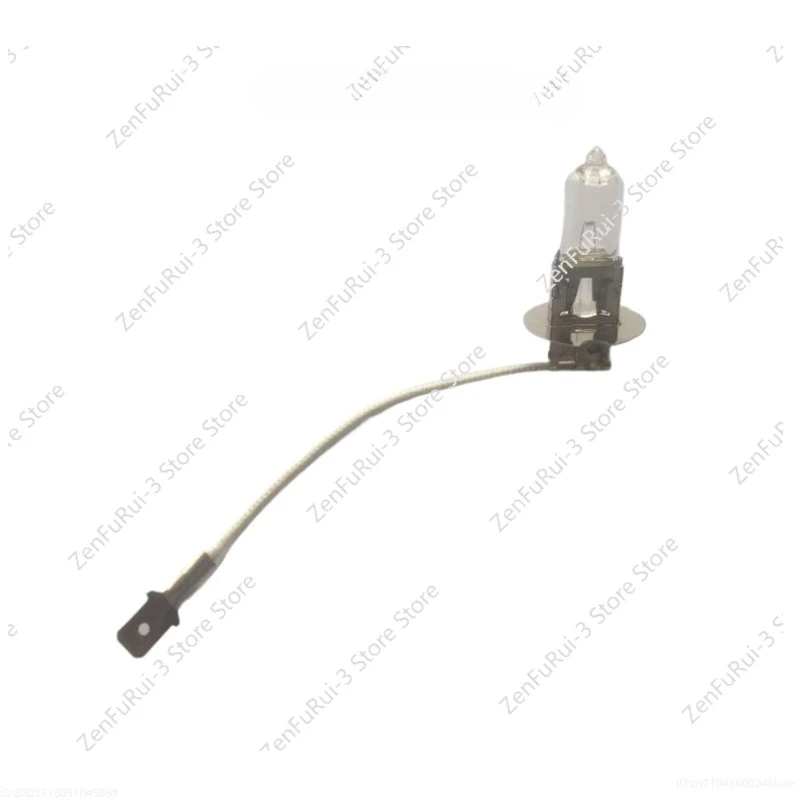 H3 6v55w flashlight bulb ,H3 6V 55W car lamp ,Line length 8cm