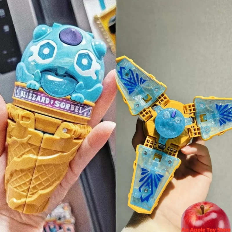 

In Stock Bandai Kamen Rider Gaby Blizzard Sorbet Cone Dxkamen Rider Gavv Blizzardsorbet Ice Cream Fortification Anime Toy