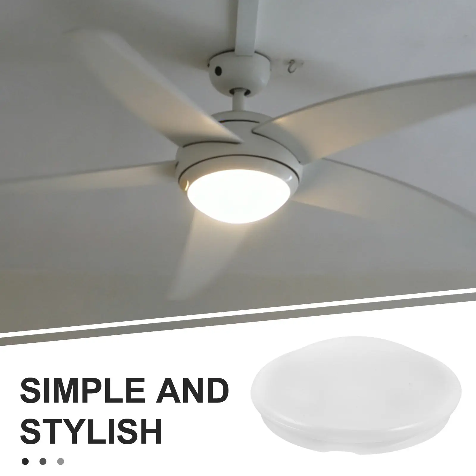 ceiling lamp shade Acrylic Ceiling Fan Light Lampshade Replacement Mushroom Lamp Cover for Home Office Ceiling Fan Light fixture