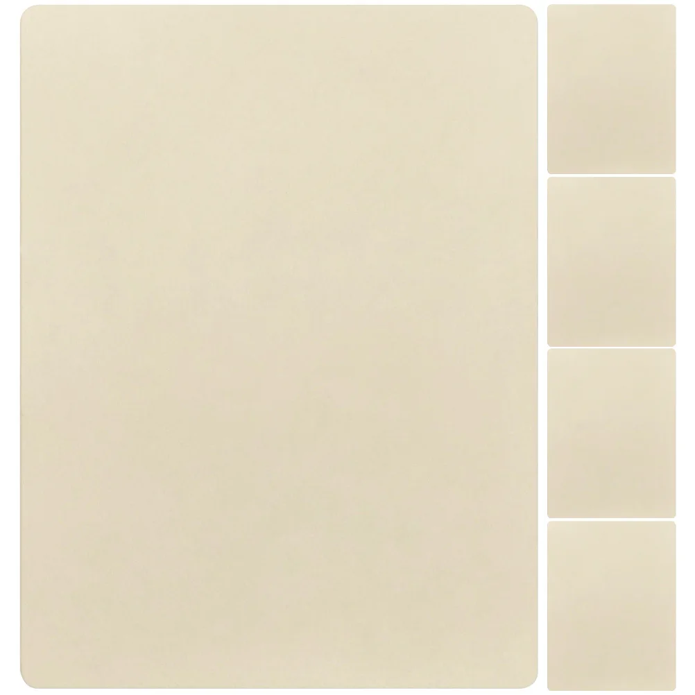 

5Pcs Premium Silicone Makeup Practice Skin Double Sided Blank Sheets for Tattoo Training Creative Supply Practice Skin