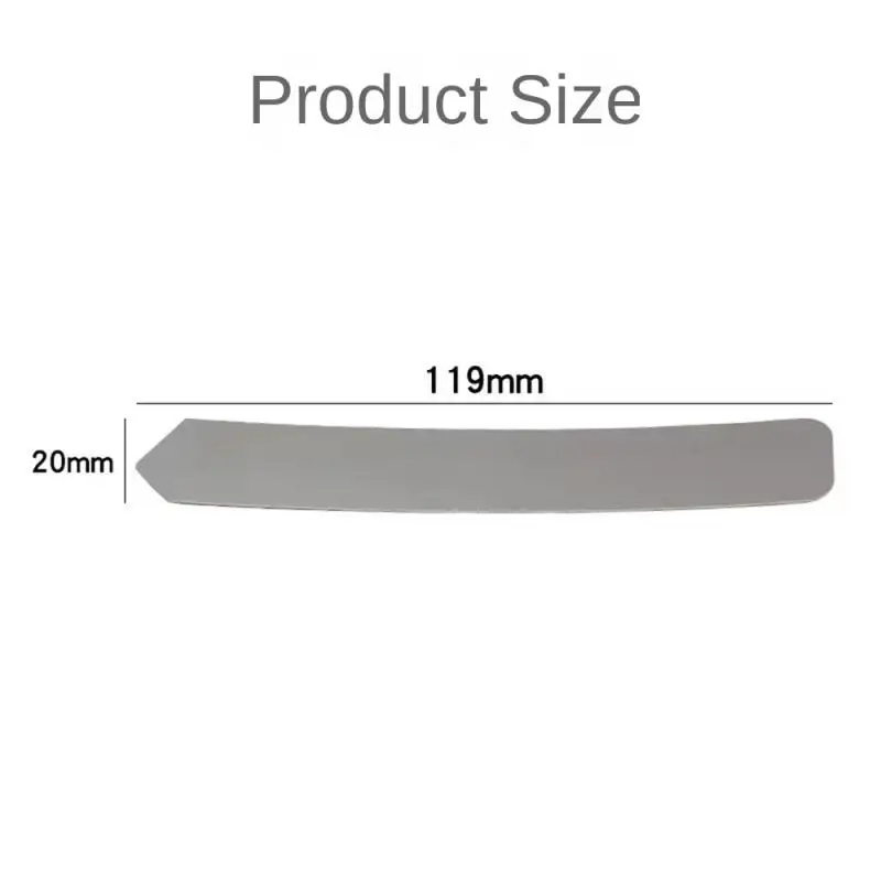 1/2PCS Piece Mobile Phone Curved LCD Screen Spudger Opening Pry Card Tools Ultra Thin Flexible Mobile Phone Disassemble Steel