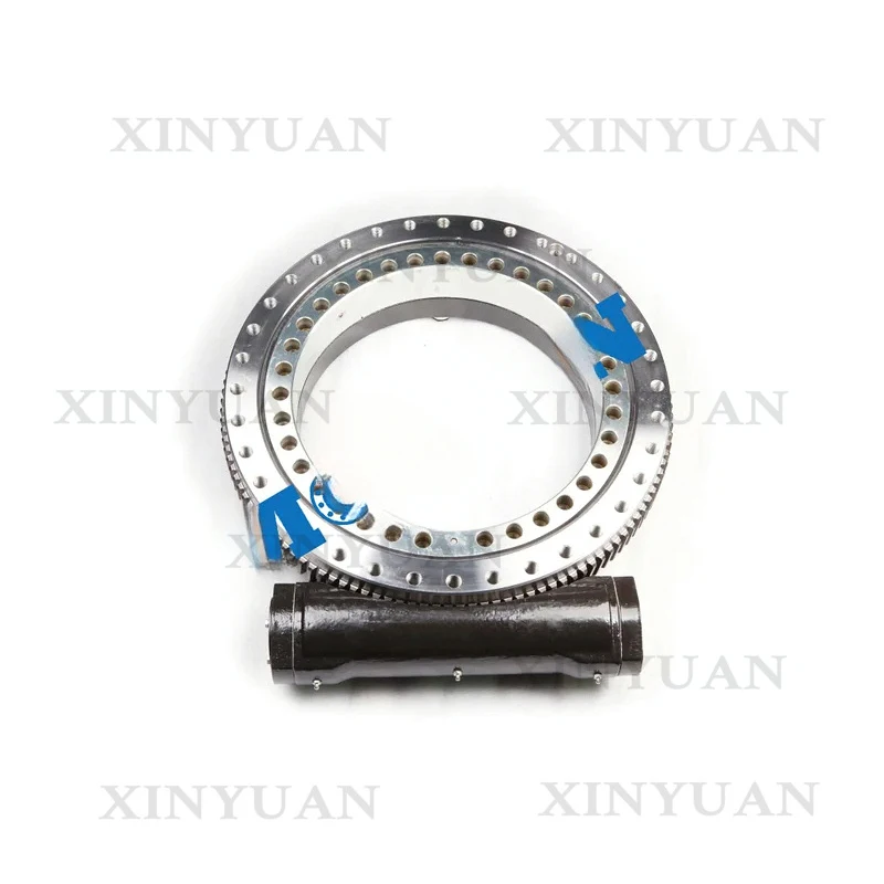 Slew Drive, SE14 High Precision Unit Equipped With 24V DC Motor Designed For Solar Tracker Installation