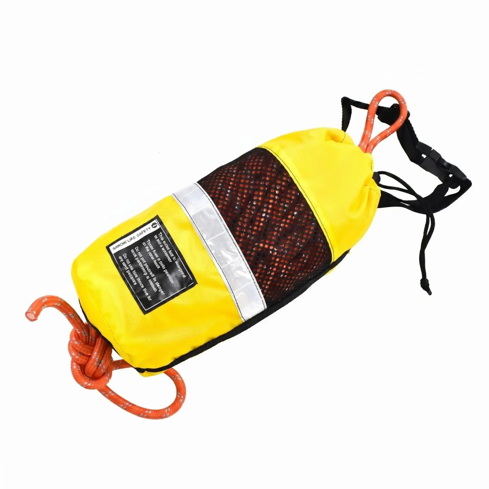 Safety Throw Rope Water Safety Supply Floating Emergency Line Reflective Throw Bag for Boating Rescue Gear view 6