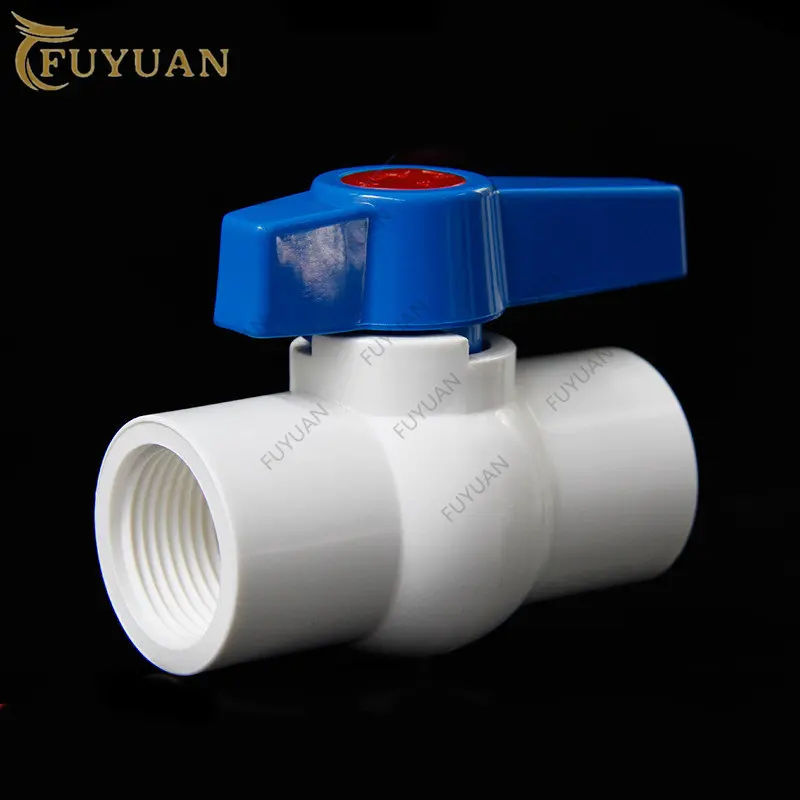 1Pcs 20mm-63mm PVC Side Handle Ball Valve Water Valve Aquarium Fish Tank Pipe Connector Garden Irrigation Water Tube Adapter