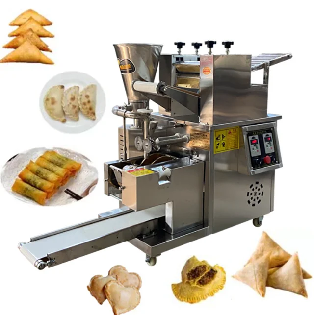 

2023 Grain Product Making Machines/Automatic Samosa Dumpling Empanada Spring Roll Pierogi Pelmeni Making Machine