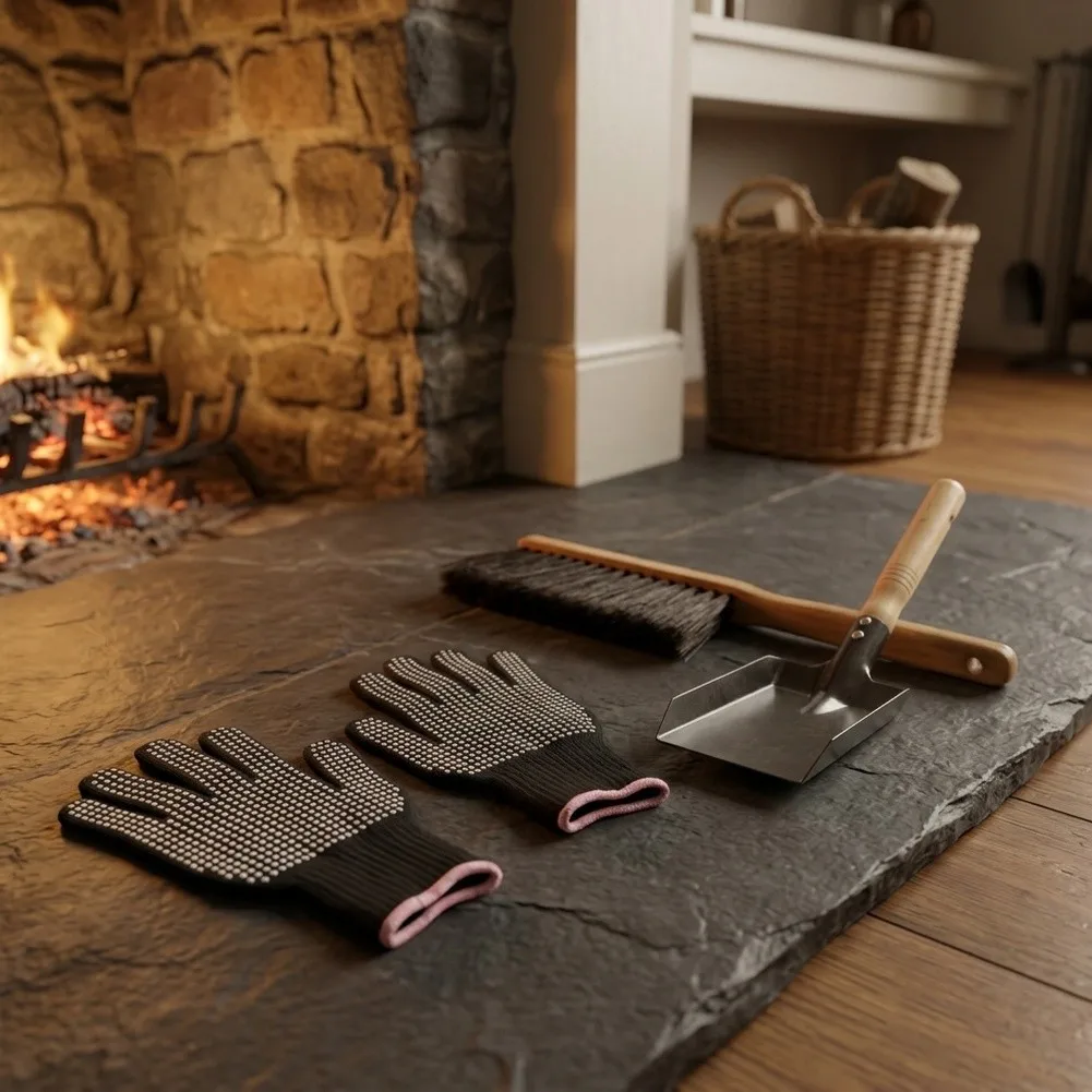 For Home Fireplace Ash Removal Shovel Fire Maintenance Tools For Winter Heating Season As Shown Sturdy Fireplace Shovel Set
