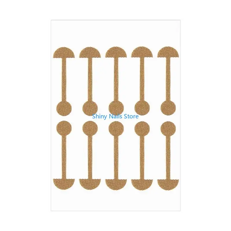 

10 Pieces Nasal Wing Patches Nasal Stickers Easy to Use Nose Shrink Stickers