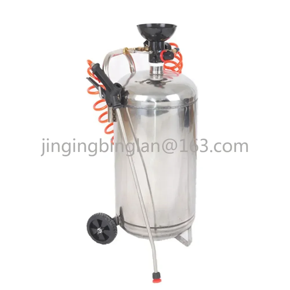 20L 304 Stainless Steel Wax Machine No Scrubbing Liquid Sprayer Self-cleaning No-scrub Car Wash Foam Wax Water Multifunction