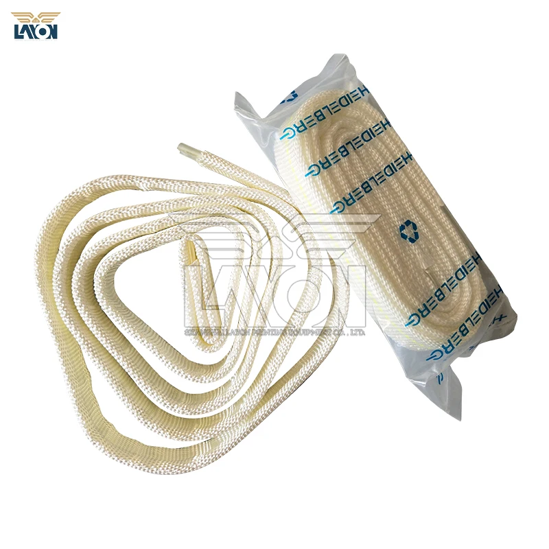 

LAYON 2PCS 00.580.4129 Refil Air Bag with Pneumatic Hose 2000mm for Heidelberg SM102 Autoplate System