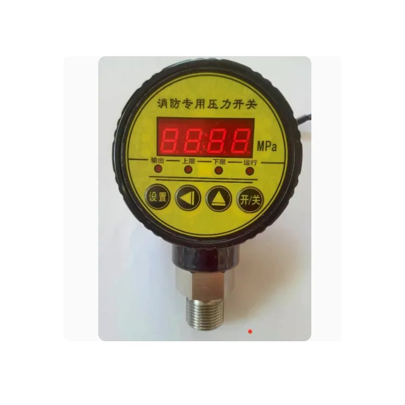 Fire pressure switch digital display digital pressure controller pressure gauge relay output 801K electrical contact