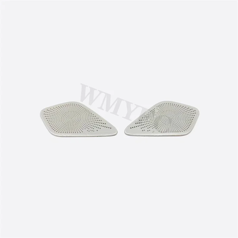 Stainless Steel Car A Pillar Stereo Audio Speaker Frame Decoration Cover Trim For Audi A3 2021 2022 2023 Interior Accessories