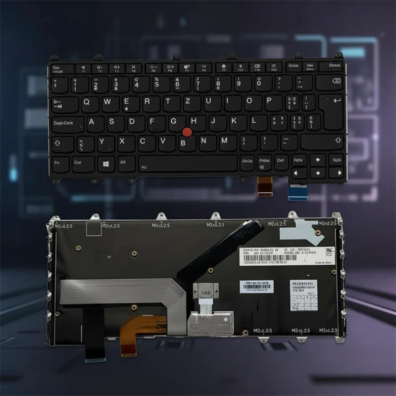 

Клавиатура SWS Swiss с подсветкой для Lenovo Thinkpad X380 Yoga 370 01EN413 01AV702 01HW601 01HW641