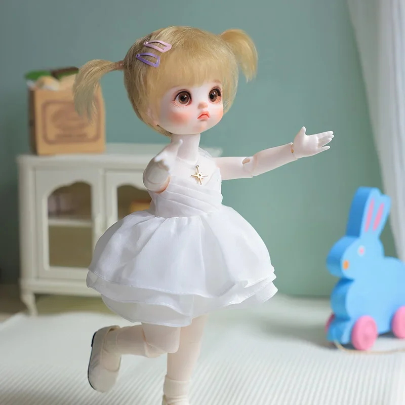 

Кукла Laiiloa BJD 1/6, 25,5 см, пирс, пухлое тело, милые шарнирные игрушки, детский подарок для детей, ShugaFairy