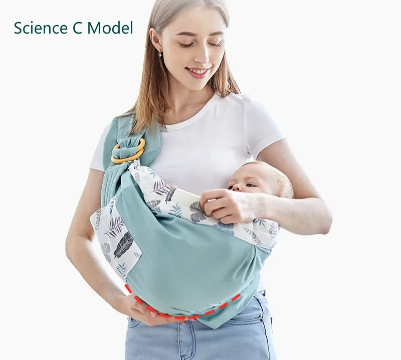 Baby Carries Cotton Wrap Sling Carrier Newborn Safety Ring Kerchief Baby Carrier Comfortable Infant Kangaroo Bag